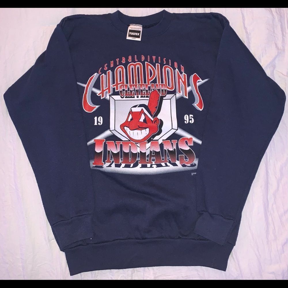 VTG RARE Chief Wahoo Cleveland Indians 95’ Crewneck